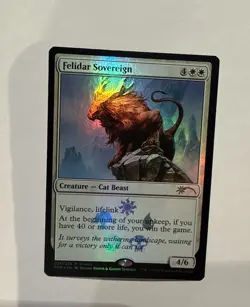Felidar Sovereign Foil MTG Media Promos (MEDIA), Near Mint, Free Shipping - Image 1