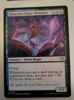 MTG - Lorwyn Eclipsed: Voracious Tome-Skimmer (0250) - Uncommon - Near Mint - Image 1