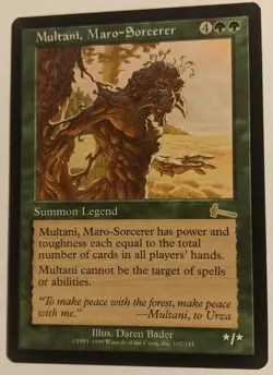 MTG English Magic Card Light Play MULTANI, MARO-SORCERER from Urza's Legacy - Image 1