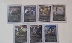 7 card Magic Final Fantasy Bundle Lot Chocobo Track Foil - Image 1