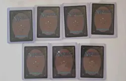 7 card Magic Final Fantasy Bundle Lot Chocobo Track Foil - Image 3