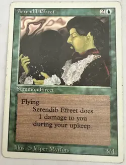 Serendib Efreet Revised Edition Regular MTG - Image 1