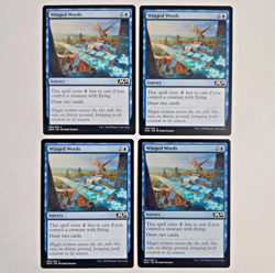 MTG Winged Words (M20 Core Set 2020) 080/280 (NEAR MINT) (4X) - Image 1
