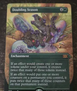 Doubling Season **PLAYTEST** (Borderless) Double Masters Regular - Image 1