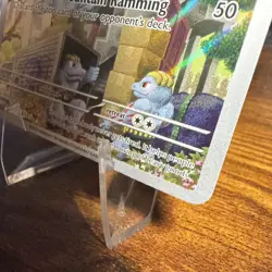 Pokemon TCG Machoke Scarlet Violet 151 Holo Illustration Card 177/165 Near Mint - Image 4