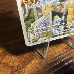 Pokemon TCG Machoke Scarlet Violet 151 Holo Illustration Card 177/165 Near Mint - Image 5