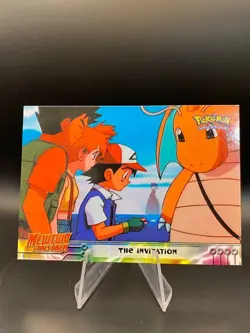 Topps Pokemon Movie The Invitation #13 Black Logo - Image 1