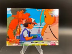 Topps Pokemon Movie The Invitation #13 Black Logo - Image 2