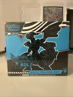 Pokemon TCG: Scarlet & Violet - Black Bolt - Elite Trainer Box - Sealed - Image 1