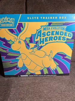 Pokemon TCG Mega Evolution Ascended Heroes Elite Trainer Box ETB New Sealed - Image 1