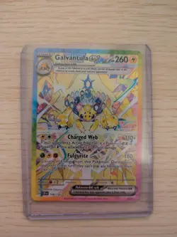 Pokemon Cards Galvantula ex 168/142 Stellar Crown Special Illustration Rare NM - Image 1