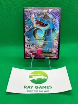 Pokemon TCG Seismitoad EX 106/111 Furious Fists Holo Full Art Ultra Rare LP - Image 1