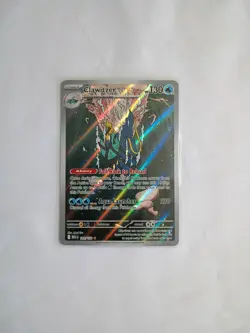 Pokemon TCG Clawitzer 141/132 Illustration Rare Gold Star - Image 3