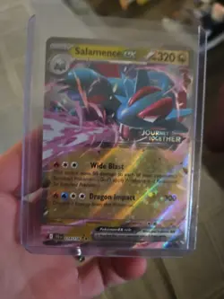 Salamence EX 114/159 Pokemon TCG Journey Together Double Rare - Image 1