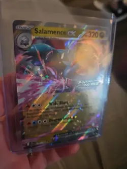 Salamence EX 114/159 Pokemon TCG Journey Together Double Rare - Image 2