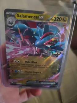 Salamence EX 114/159 Pokemon TCG Journey Together Double Rare - Image 3