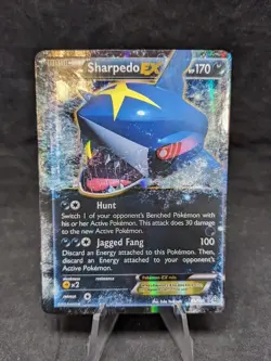 Sharpedo EX - XY - Primal Clash (PRC) - Pokemon TCG - MISCUT - NM - Image 1