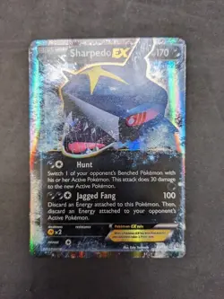 Sharpedo EX - XY - Primal Clash (PRC) - Pokemon TCG - MISCUT - NM - Image 2