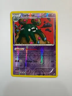 Pokemon TCG Garbodor BW Legendary Treasures Reverse Holo 68/113 LP HP100 - Image 1