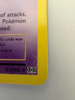 Pokemon TCG Mewtwo Basic Evolutions Card 51/108 Regular Rare, LP - Image 5