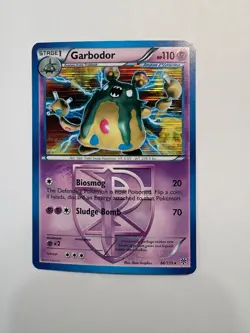 Pokemon TCG Garbodor BW Plasma Storm #66/135 HOLO HP110 LP - Image 1