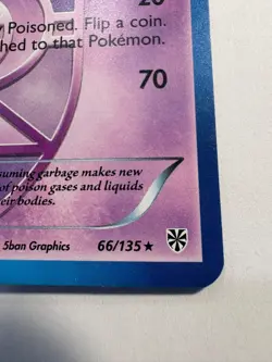 Pokemon TCG Garbodor BW Plasma Storm #66/135 HOLO HP110 LP - Image 4