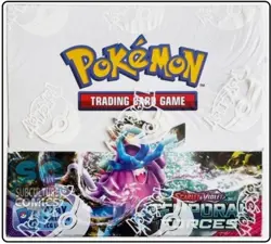 Pokemon TCG Scarlet & Violet Temporal Forces Booster Box Factory Sealed SV05 - Image 1