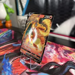 Charizard V 017/172 Swsh09: Brilliant Stars Ultra Rare Pokemon TCG Print Stains - Image 2