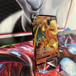 Charizard V 017/172 Swsh09: Brilliant Stars Ultra Rare Pokemon TCG Print Stains - Image 3