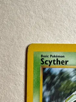 Pokemon TCG Scyther Jungle Non Holo Rare Card 26/64 - Image 2