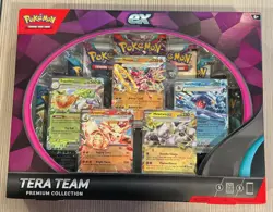 Pokemon Tera Team EX Premium Collection NEW SEALED - Image 1