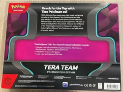 Pokemon Tera Team EX Premium Collection NEW SEALED - Image 2