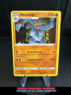 Machamp SWSH053, Black Star Promo, Pokemon, NM - Image 1
