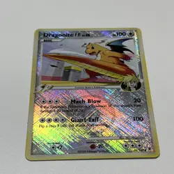 Dragonite FB 56/147 Supreme Victors Crosshatch Reverse Holo Pokemon League Promo - Image 2