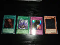 Vintage Yu-Gi-Oh TCG Card Lot Of 4 Holos 2 Being Ult Rares! Check Photos - Image 1
