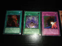 Vintage Yu-Gi-Oh TCG Card Lot Of 4 Holos 2 Being Ult Rares! Check Photos - Image 2