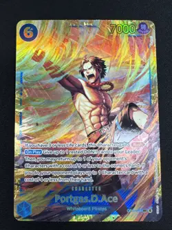 Portgas.D.Ace (119) OP13-119 Carrying On His Will Foil - Image 1