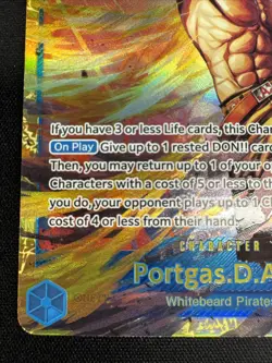 Portgas.D.Ace (119) OP13-119 Carrying On His Will Foil - Image 5