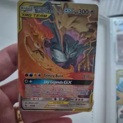 Pokemon TCG - Hidden Fates - Moltres, Zapdos Articuno GX Tag Team - 44/68 - Image 1