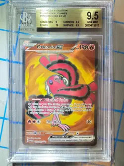Oricorio ex #110 Pokemon Phantasmal Flames - Image 1