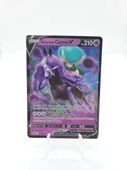 Pokemon Shadow Rider Calyrex V 074/198 Swsh06: Sword & Shield - Chilling Reign - Image 1