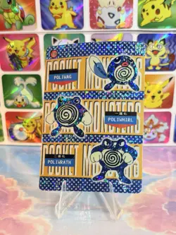 Pokemon Charizard Vintage Pocket Monsters Vending HOLO Prism Sticker 99 Nintendo - Image 3