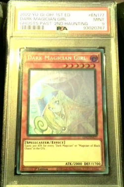 Dark Magician Girl - GFP2-EN177 - 1st Edition - Ghost Rare - PSA 9 - Yu-Gi-Oh! - Image 2