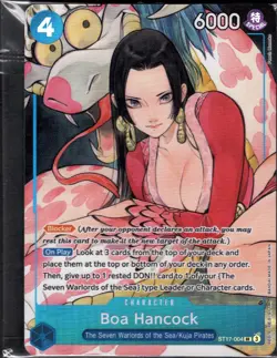 Boa Hancock Illustration Box Vol.1 - One Piece Promotion Cards ST17-004 Sealed - Image 1