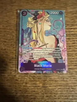 One Piece Black Maria illustration BX Vol.2 OP08-074 Promo Sealed SHIP NEXT DAY - Image 4