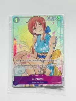 O-Nami OP05-062 SR One Piece Illustration Box Vol. 1 PROMO Sealed ENG Near Mint - Image 3