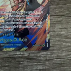 Portgas.D.Ace Alt Art OP13-119 SEC Carrying on His Will One Piece ENGLISH - Image 5