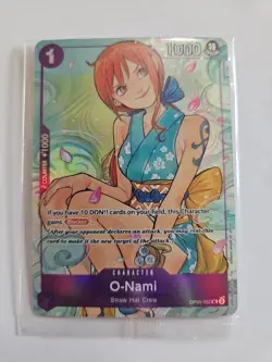 O-Nami OP05-062 UC ALT ART Sealed – Illustration Box Vol.1 One Piece TCG PROMO - Image 1