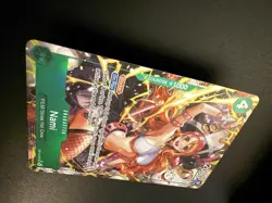 FAST SHIP! English One Piece CCG Nami Alt Art OP14-031 The Azure Sea's Seven NM - Image 3