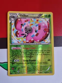 Vivillon 15/162 - Reverse Holo - Breakthrough - Pokemon Trading Card Game - Image 1